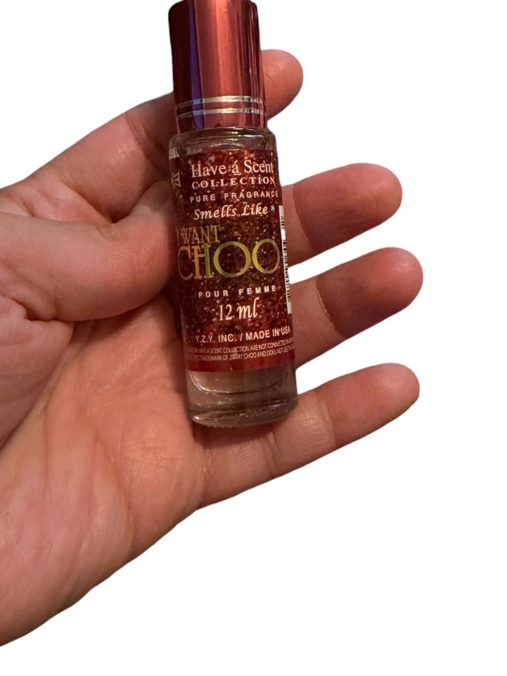 'I Want Choo' Perfume Oil - Red